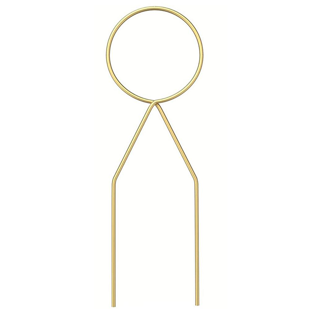 Metal Trellis for Climbing Plants Indoor In the Garden, Plant Climbing Rack Potted Plants Gold Trellis Support Garden Supplies