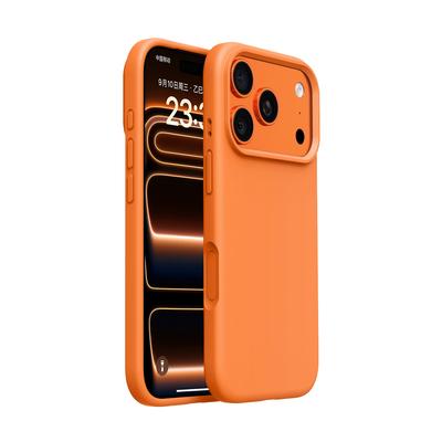 Flüssigsilikon-Handyhülle für iPhone 17 Pro Max 17 Air 17Pro Stoßfeste Schutz-Handyrückseite Capa Zubehör
