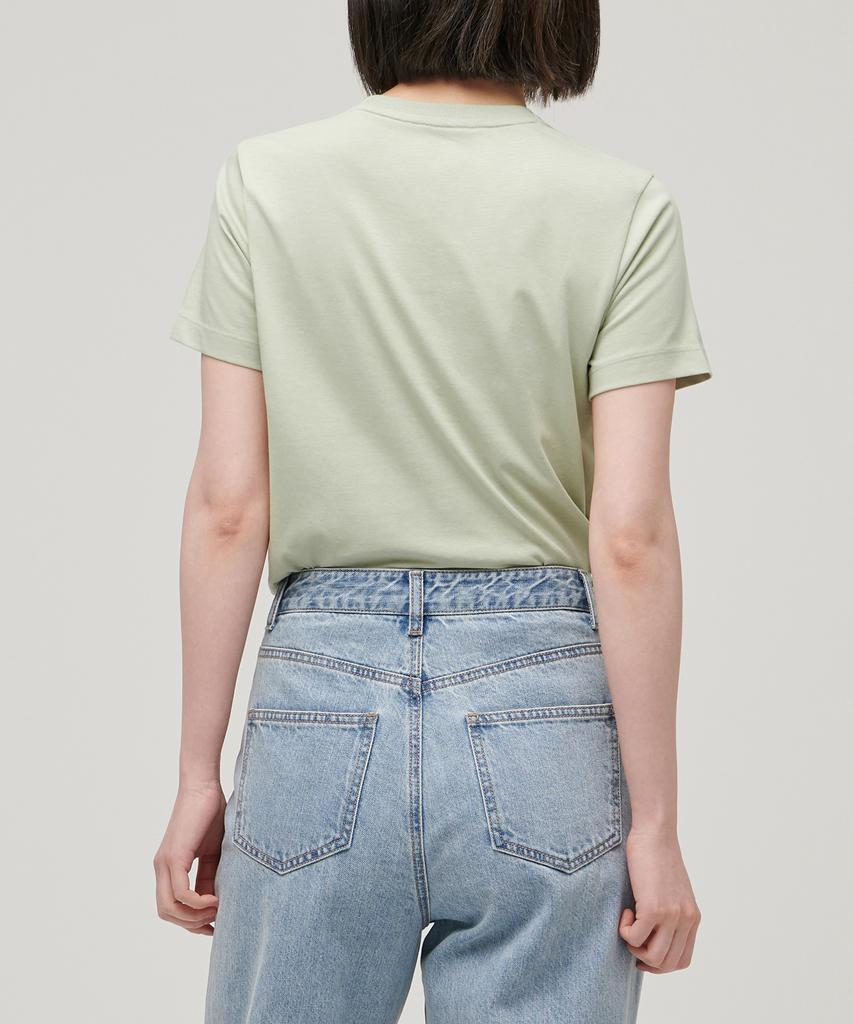 MUSINSA STANDARD WOMAN [Cooltandard] Women'S Basic Crew Neck T-Shirt [Pale Green]
