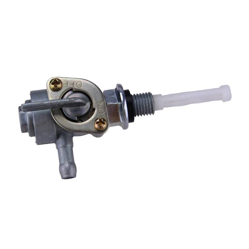 CITALL Right Gas Tank Fuel Switch Shut Off Valve Pump Tap Petcock Silver