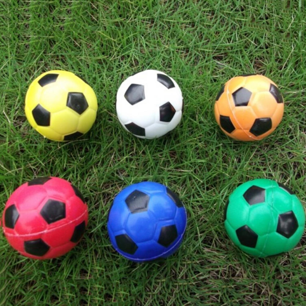 Football Ball Exercise Stress Relief Squeeze Elastic Soft Foam Ball
