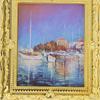 Dollhouse Miniature 1:12 Mini Decorative Accessories Antique Frame Oil Painting