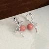 Fashionable Women's Versatile Earrings With A High-end Temperament Hoop