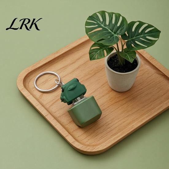 Decompression Toy Duck Sound Button Keychain, Rechargeable Fidget Clicker with Real & LED Light Stress Ball Light, Funny Interactive Desk Relief Gifts