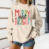Women's Loose Comfortable Casual Fashionable Character Printing Round Neck Long Sleeved Sweatshirt