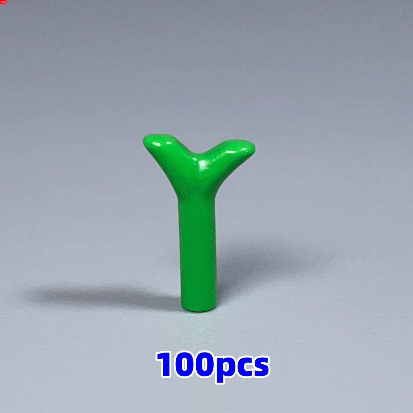

100pcs/lot My Own Creation Bricks Plant Carrot Top green bud tender Leaf 33183 tree sapling Assembling Bricks Toy Sets Ideal For Little Ones gift