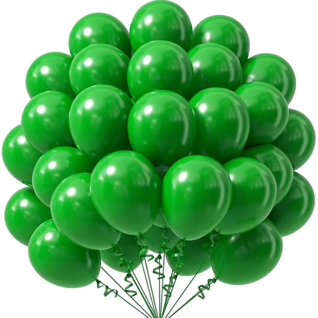 Hot Pink Balloons 12/10inch Baby Pink Latex Balloon Royal Blue Red Green Globos Baby Shower Birthday Party Christmas Decorations