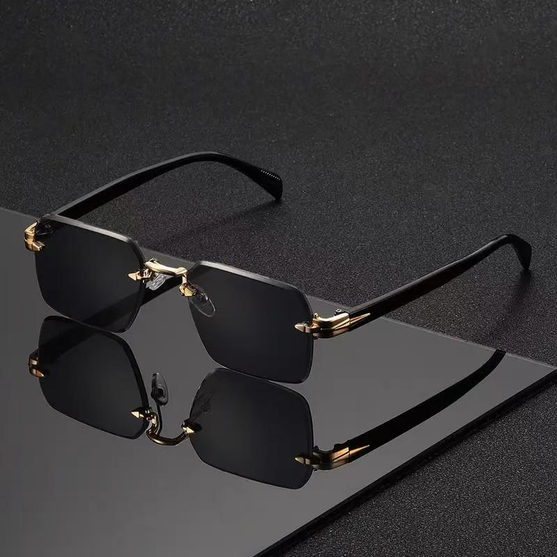 BMW Cross-border New Arrival Trendy Frameless Fashion Sunglasses Men European and American Cut-edge Sunglasses Women Stylish Sunglasses Manufacturer