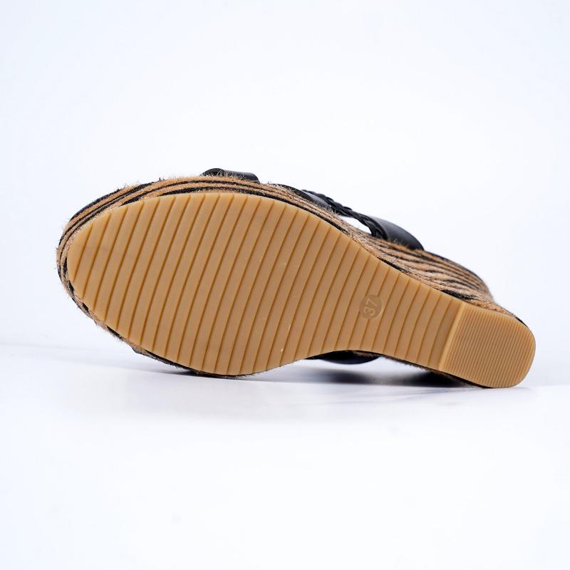 Fashion Outdoor Platform Sandals Wedge Sandals Anti -slip Trend for Women Comfortable Round -cut Shoes for Women Rome Women's Shoes