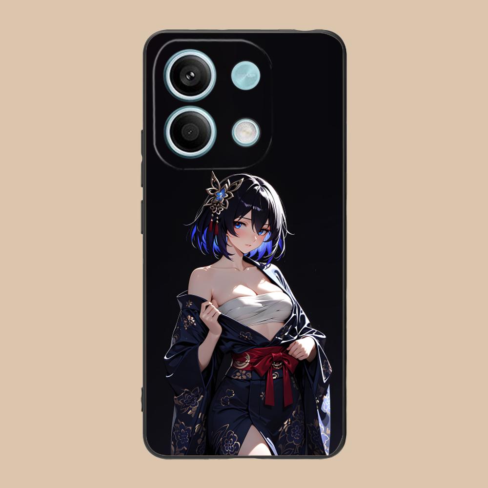 HSR Seele Matte TPU Mobile Phone Case for POCO F8 F7 F6 F5 F4 F3 F2 Pro GT C75 C71 C65 C61 C40 Pro Ultra Colorful Cover