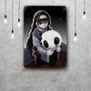 zoldyck anime Vintage Metal Tin Signs Posters Decor Retro Metal Plaque Wall Art Decor for Garage Bar