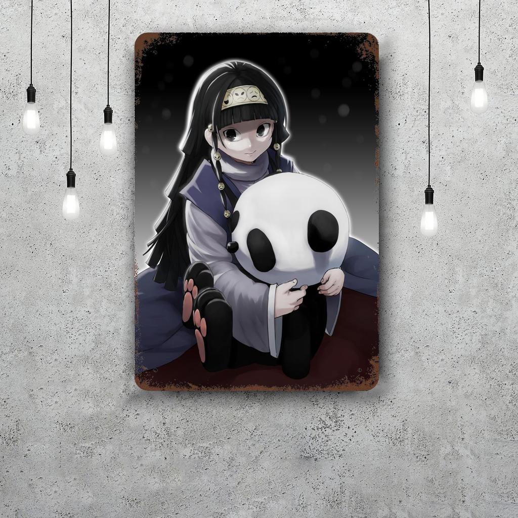 zoldyck anime Vintage Metal Tin Signs Posters Decor Retro Metal Plaque Wall Art Decor for Garage Bar