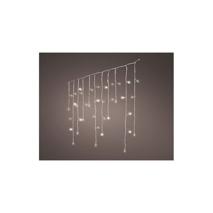 Icicle Lights Rideau Clignotant à Led 5,8m 240 Leds. Lumière Chaud