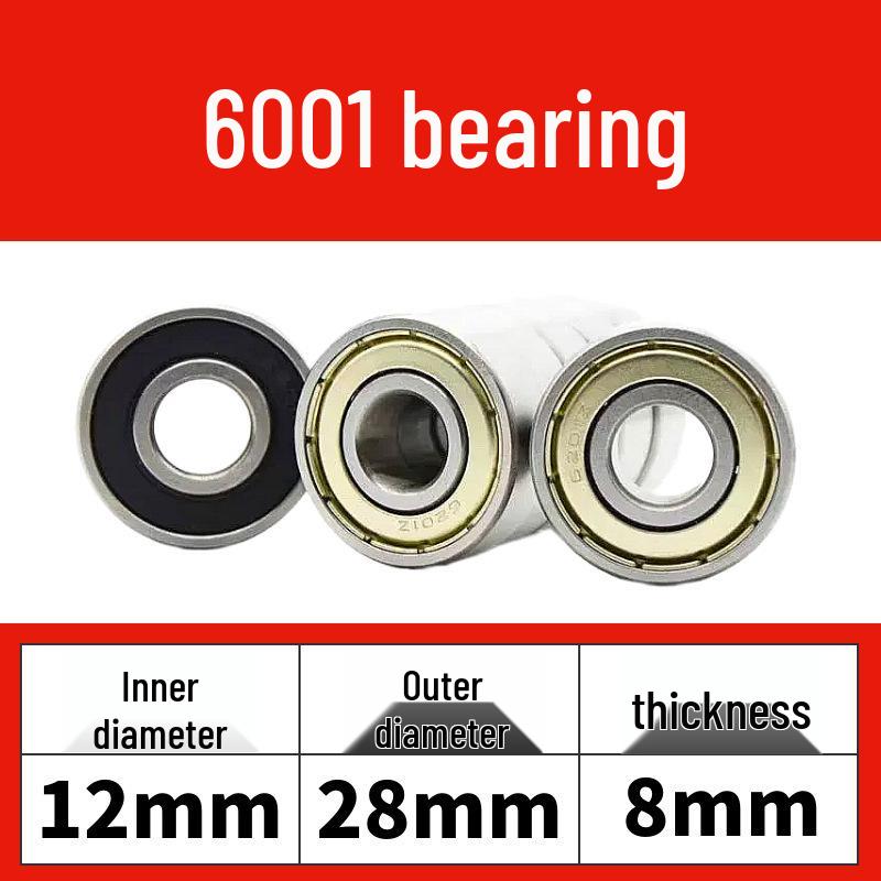 Luoyang Yüksek Kaliteli Dayanıklı Aşınmaya Dayanıklı Derin Kanallı Bilyalı Rulman 6200-6206 Serisi