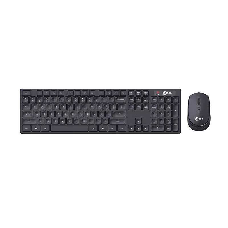Lenovo Lecoo KM2001 Wireless Keyboard and Mouse Set