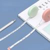 Solid Color Doubleside 150cm/60 Inches Retractable Tape Ruler with Buckle for Tailor Soft Ruler Dressmaking Sewing Accessories