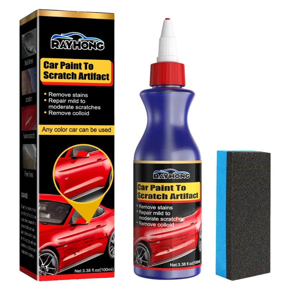 100ML Car Paint Care Scratch Repair Agent Car Scratch Repair Polishing Paint Scratch Agent Cleaning and Washing Decontamination