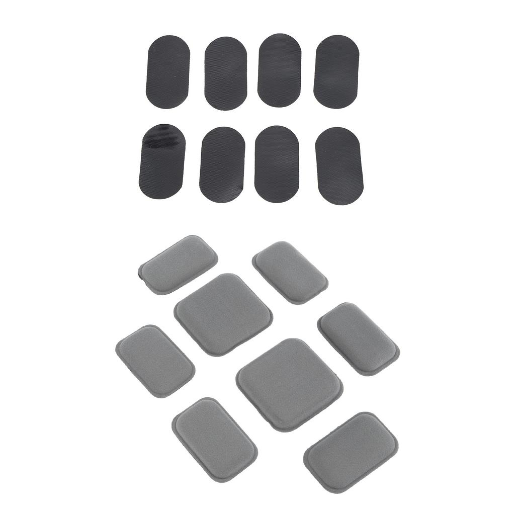 Helmet Pad 8 Parts Hook and Loop Easy To Clean Easy Assembly Comfortable Wearing Helmet Cushion for