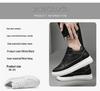2024 Men's 10CM Height Increasing White Casual Skate Sports Shoes