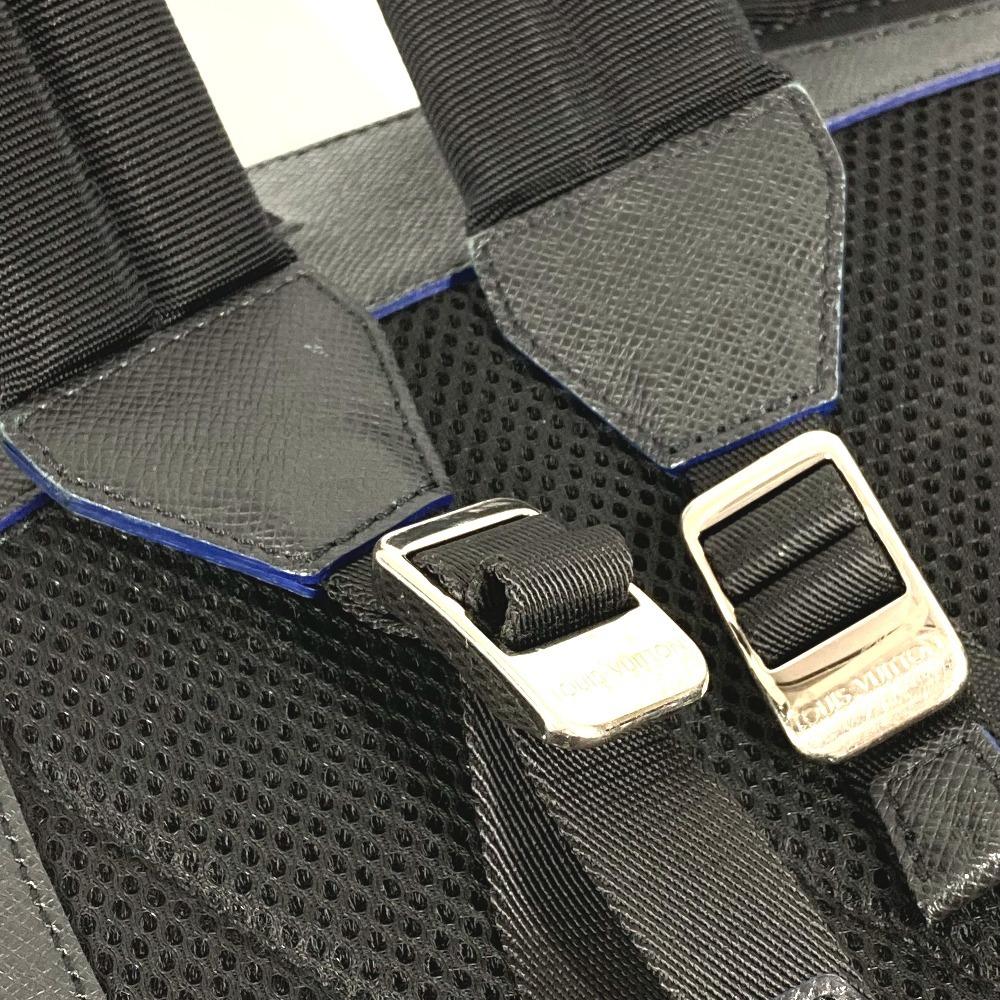 Louis Vuitton M32734 Taiga Anton Bum Bag Bicolor Backpack Black/blue