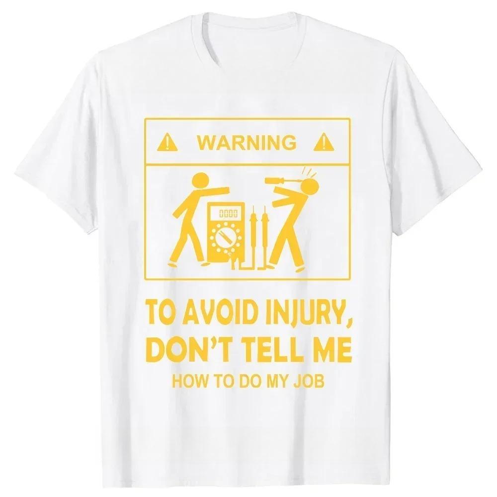 Lustige Elektriker Geschenke Elektriker Stundenlohn T-Shirt Tee Oberteile Rundhals Kurzarm T-Shirt Kleidung Lässig Basic T-Shirts