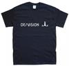 Men's and Women's T-shirts DE/VISION T-SHIRT All Sizes S M L XL XXL Colours Black, White