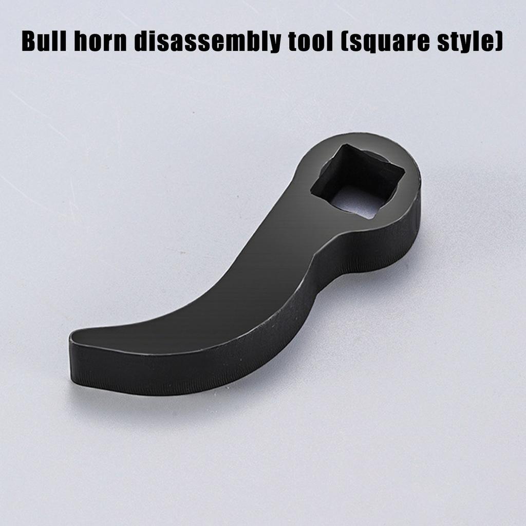 Angle Type Half Axle Disassembly Tool,Drive Pry Bar Adapter Used for Open-end Wrenches,Disassembling Axles Repair Tool