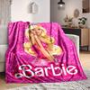 1pc Dress, Barbie Blanket Polyester Fiber, All Season Comfort for Sofa, Bed, Office, Car, Camping Ideal Home Decor & Gift, Office Comfort