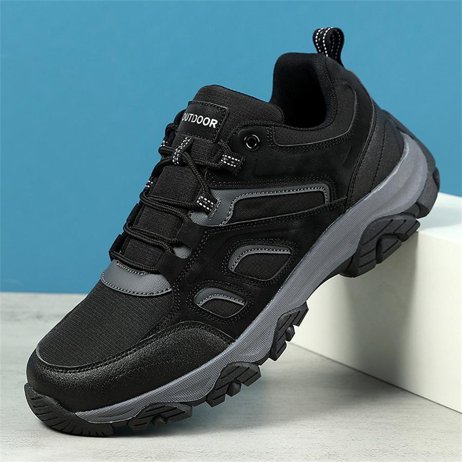 Hiking shoes new large size 2025 four seasons off-road outdoor running shoes light hiking fashion casual sports shoes
