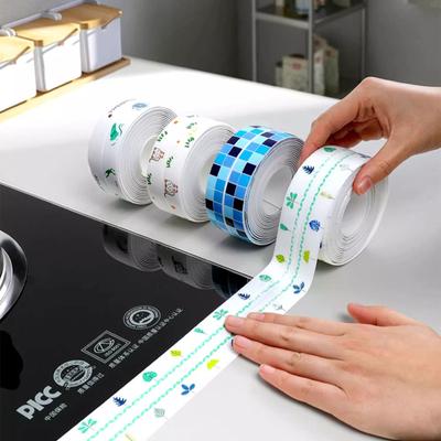 Klares selbstklebendes Dichtband Küchenabdichtungsband Dichtband für Küchenarbeitsplatten Spüle Badezimmer Toilette
