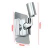 2pcs Shower Head Holder Self-sticking Adjustable Shower Head Holder Handheld Shower Wall Bracket Home Improvement Tools