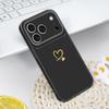 Simple Love Phone Case For iPhone 17 Air 16 16E 15 14 Plus Pro Max Film Hard Cover