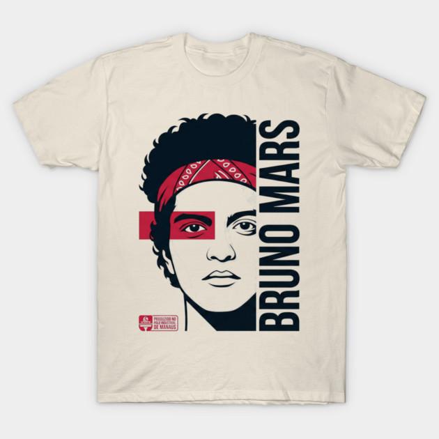 Songer Bruno Mars Graphic Unisexs TShirt Unisex ONeck 100Cotton Short Sleeve Y2k Oversized Popular Fashion Vintage Tee