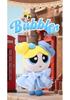 Authentic Powerpuff Girls British Plush Ornament: Beret Doll with Detachable Clothes & Keychain