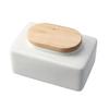 NITORI Wet Tissue Case Lapot White Width 15 X Depth 9 X Height 8cm 8131365