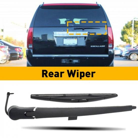 Rear Window Wiper & Arm Blade For Chevrolet Tahoe Suburban 2500 1500 2007-2013