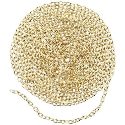 Fine Jaseron Chain - Gold - 2 Mm - 2 M