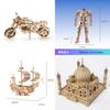 3d Wooden Puzzle Craft Kit With Diy Assembly For Brain Teasers And Family Fun