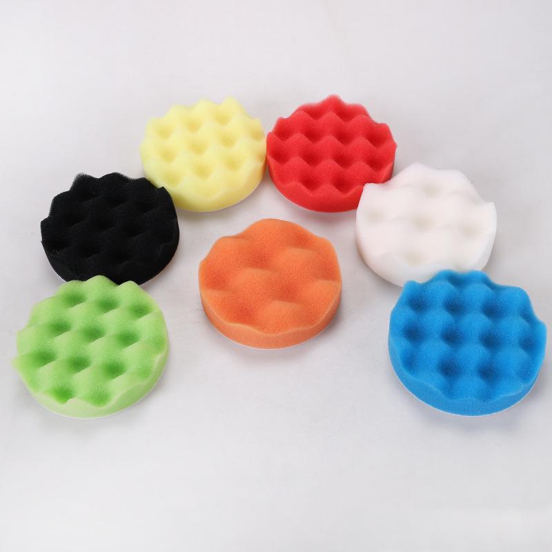 Self-Adhesive Car Detailing & Polishing Sponge Wheel Pad