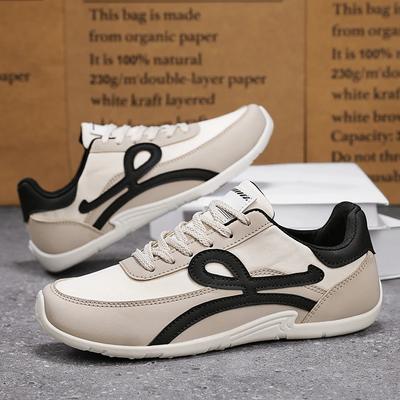 Erkek Hafif Çok Yönlü Nefes Alabilen Günlük Spor Ayakkabılar Yeni Trend Yuvarlak Burun Derin Ağızlı Yürüyüş Ayakkabıları Zapatos De Mujer