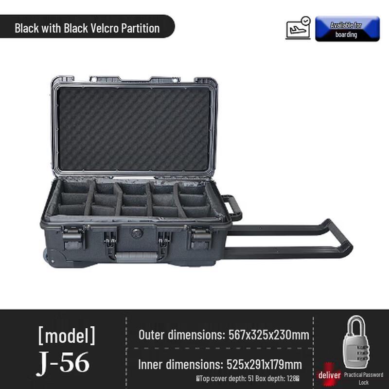 Junshi Photography Equipment Trolley Case
