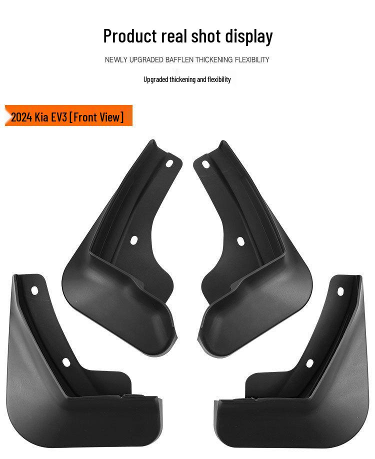 Kia EV3 2024 Mud Flaps: Cross-border Fender Tire Guards for Modification