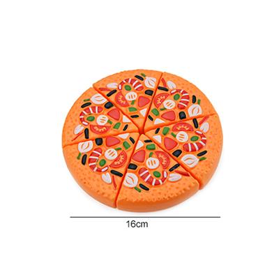 Jouet de Cuisine Alimentaire de Simulation pour Enfants Jeu d'Imitation Pizza avec Coupe-Pizza Jouets Interactifs pour Enfants Cadeaux d'Anniversaire pour Garçons et Filles TMZ