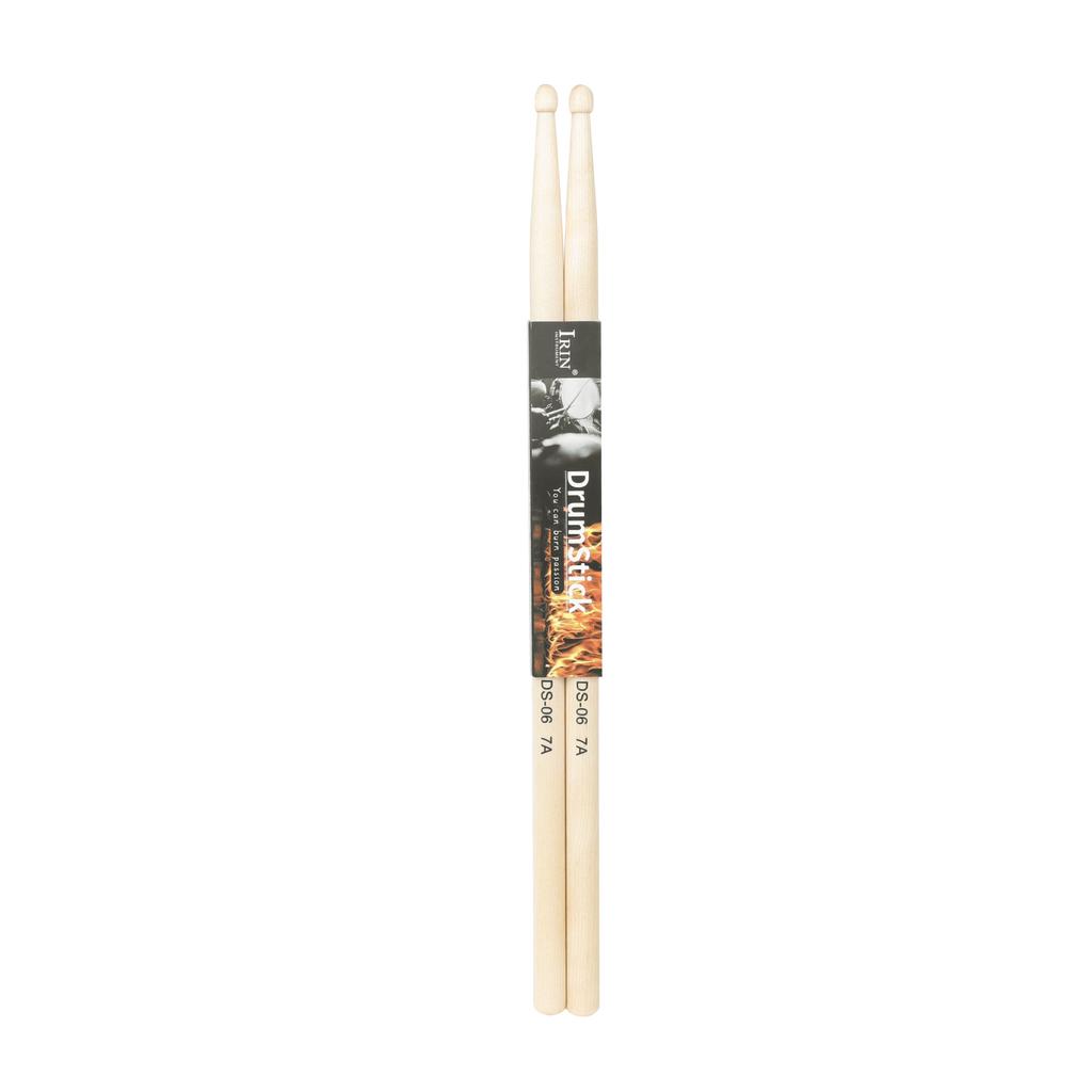 IRIN 1 Pair Drumsticks Premium Maple Drumsticks 5A 7A Drum Sticks Drum Mallets Pro Percussion Instrument Parts & Accessories