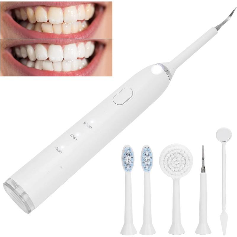 Multi-functional Electric Toothbrush, Oral Douche with Brush Mirror for Ultrasonic Teeth Cleaner