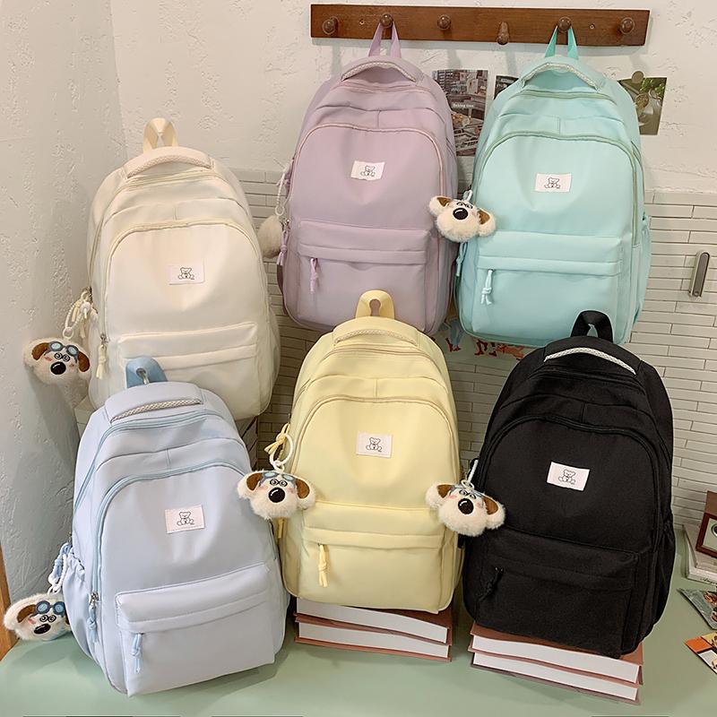 Middle School Student Schoolbag Women's Large Capacity College Style Backpack