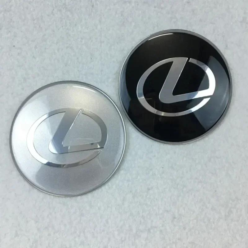 56/60/65MM Metal Alloy Car Logo Wheel Center Hub Cover Sticker with Radian Tire Rim Decoration Modified Decals Accessories