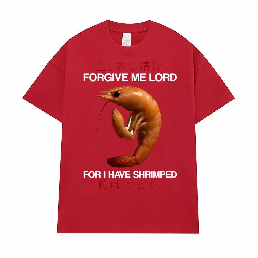 

Lord Forgive Me Japanese Funny Vintage TShirt Unisex Casual Fashion Tee 100 Cotton Loose Top Comfortable Casual S