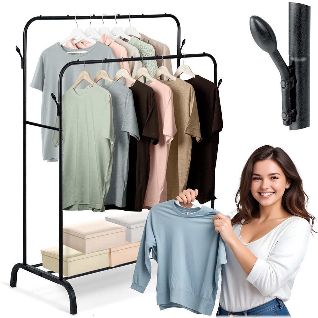 Massido Ms-867 Standing Hanger Black
