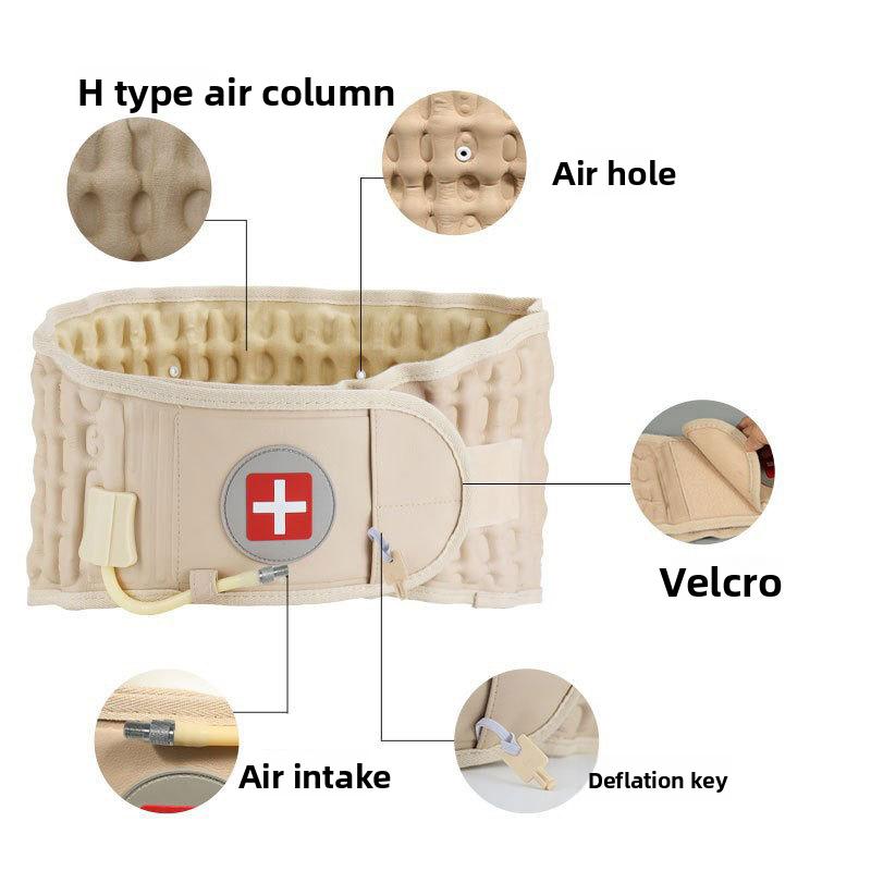 Oppblåsbar korsryggstøttebelte Ryggdekompresjonsstent og diskprolaps for justerbare isjiasnervesesjoner
